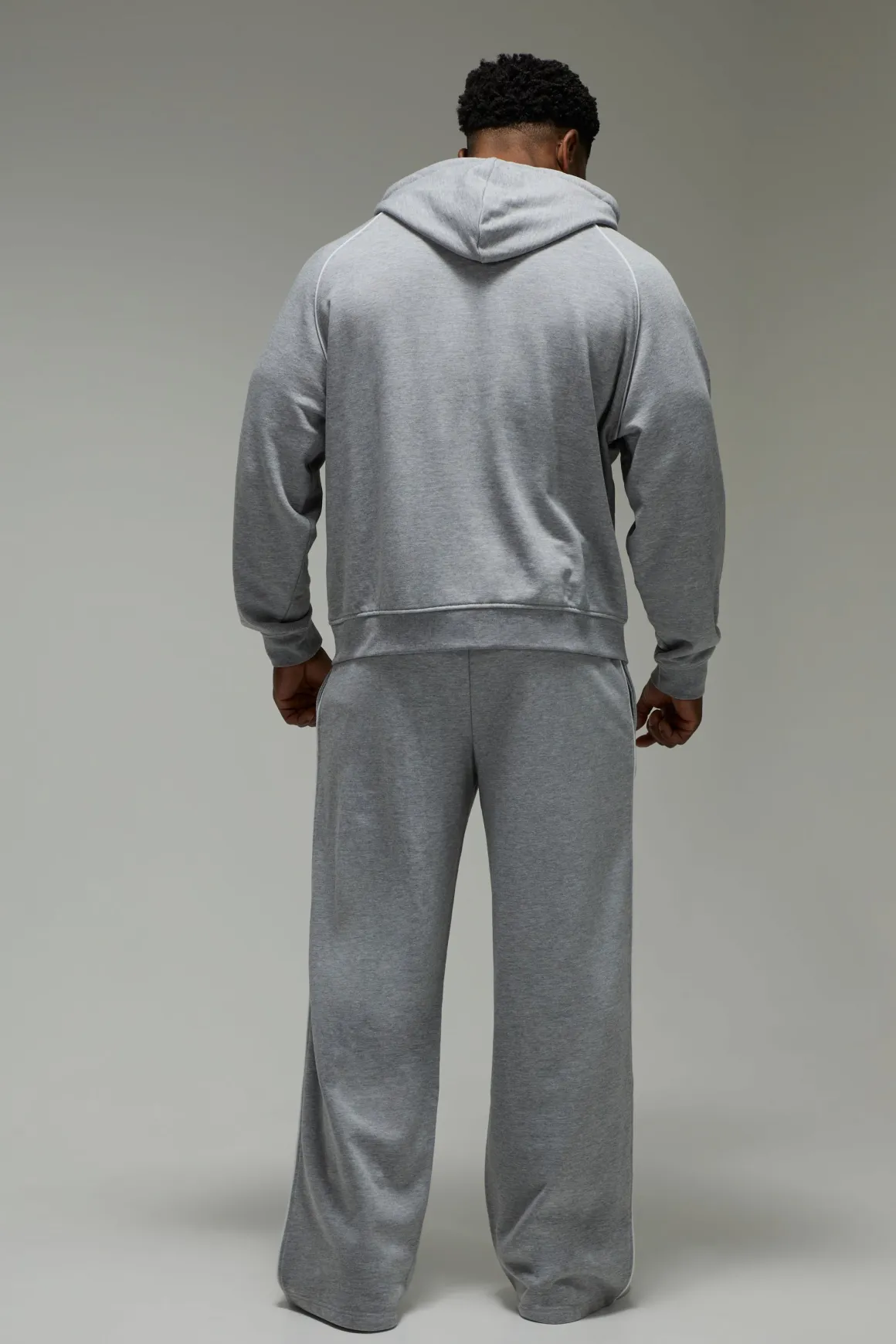 Sweat À Casynthétiqueche Oversize Boxy Avec Passepoil Training Dept