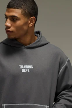 Training Dept. Sweat à Casynthétiqueche Oversize Training Dept à Coutures Contrastées<Homme/Femme Tout Afficher|Tout Afficher Activewear