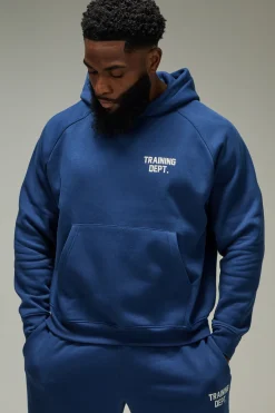 Sweat à Casynthétiqueche Oversize Boxy Training Dept
