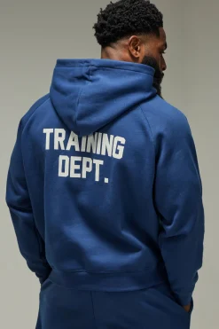 Sweat à Casynthétiqueche Oversize Boxy Training Dept