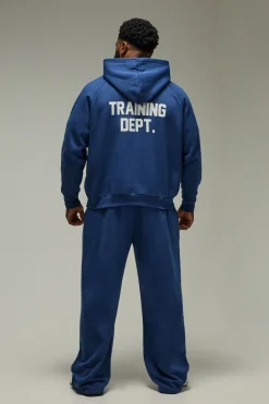 Sweat à Casynthétiqueche Oversize Boxy Training Dept