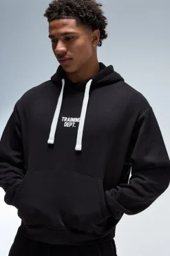 Sweat À Casynthétiqueche Oversize Boxy Avec Cordon Contrasté Training Dept
