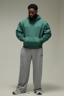 Sweat à Casynthétiqueche Oversize Délavé Training Dept