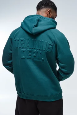 boohooMAN Sweat À Casynthétiqueche Oversize Gaufré Training Dept<Homme/Femme Tout Afficher Activewear|Athleisure