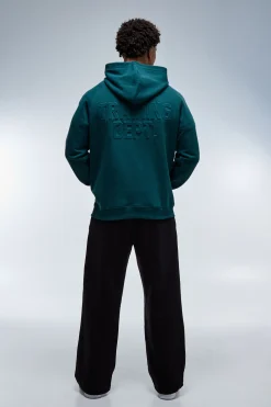 boohooMAN Sweat À Casynthétiqueche Oversize Gaufré Training Dept<Homme/Femme Tout Afficher Activewear|Athleisure