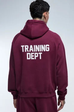 Sweat À Casynthétiqueche Oversize Boxy Training Dept Pour Grande Taille