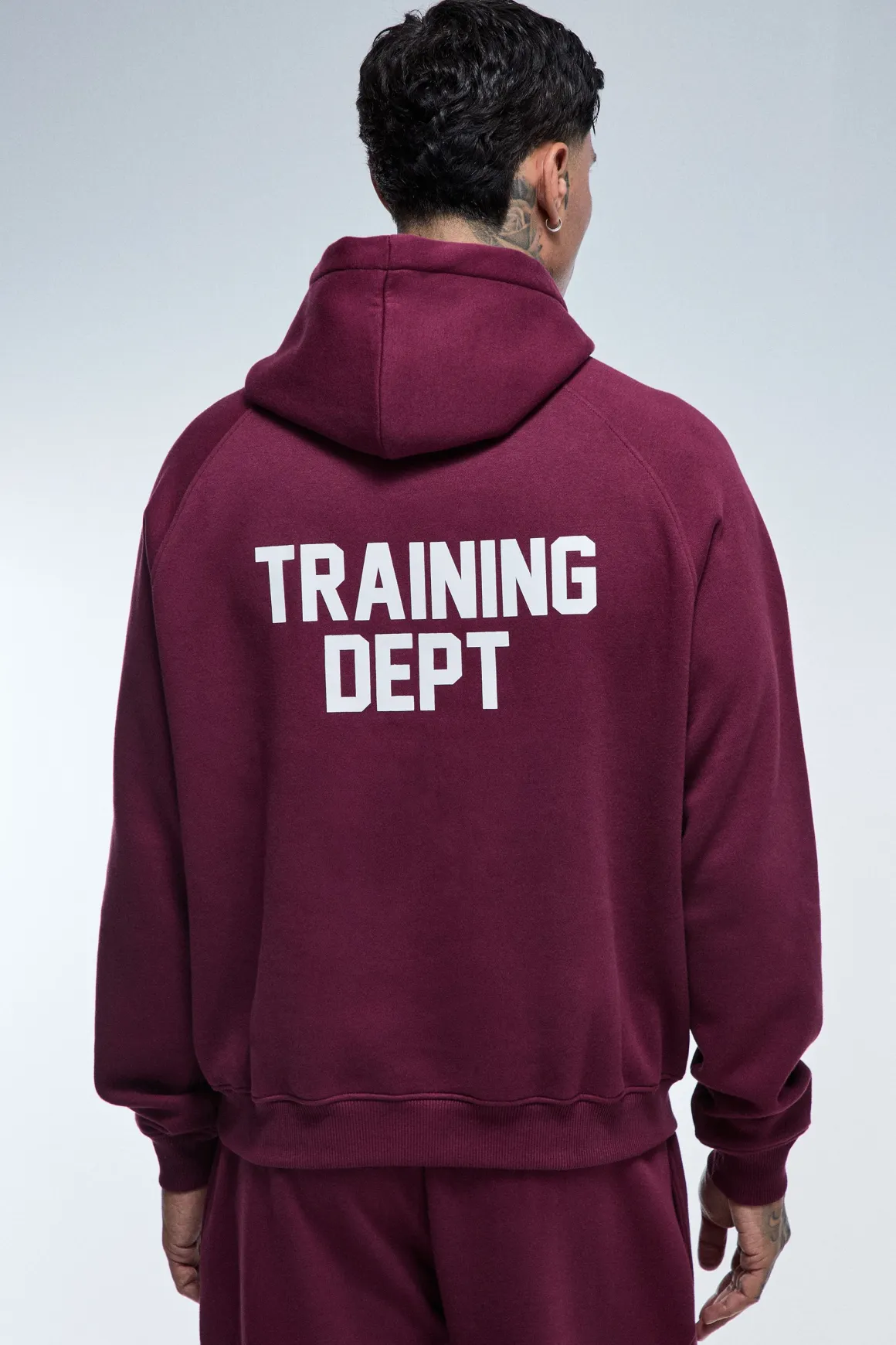 Sweat À Casynthétiqueche Oversize Boxy Training Dept Pour Grande Taille