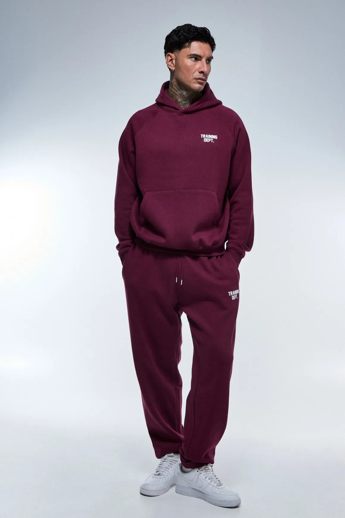 Sweat À Casynthétiqueche Oversize Boxy Training Dept Pour Grande Taille
