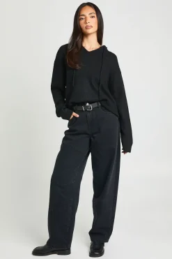 Sweat À Casynthétiqueche Oversize En Maille Douce