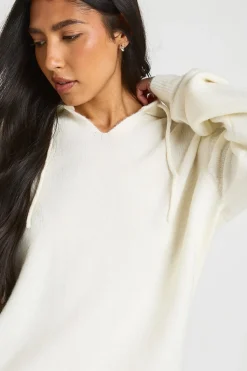 Sweat À Casynthétiqueche Oversize En Maille Douce Tall