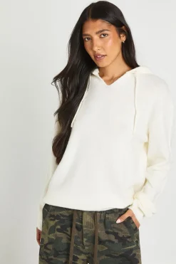 Sweat À Casynthétiqueche Oversize En Maille Douce Tall