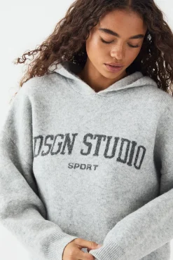 Sweat à Casynthétiqueche Oversize Tricoté DSGN Studio