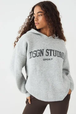 Sweat à Casynthétiqueche Oversize Tricoté DSGN Studio