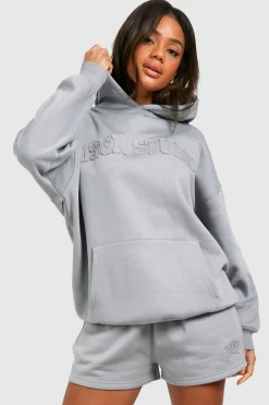 Sweat À Casynthétiqueche Oversize Dsgn Studio Avec Appliqué En Tissu Assorti