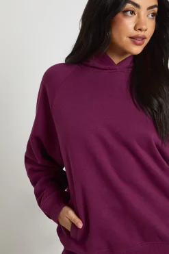 boohoo Sweat à Casynthétiqueche Oversize avec Coutures Raglan<Femme Sweats À Capuche Et Sweatshirts|Basiques