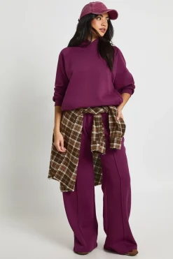 boohoo Sweat à Casynthétiqueche Oversize avec Coutures Raglan<Femme Sweats À Capuche Et Sweatshirts|Basiques