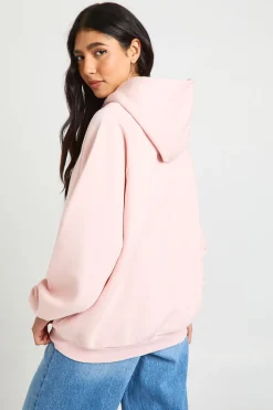 Sweat à Casynthétiqueche Oversize Grande Taille avec Coutures Raglan
