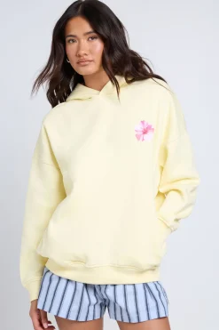 boohoo Sweat À Casynthétiqueche Oversize Imprimé Coquillages<Femme Sweats À Capuche Et Sweats|Athleisure