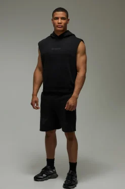 boohooMAN Sweat À Casynthétiqueche Sans Manches Délavé One More Rep<Homme/Femme Tout Afficher|Tout Afficher Activewear