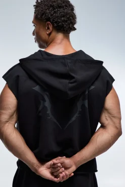 Sweat À Casynthétiqueche Sans Manches Boxy Col V Homme Active