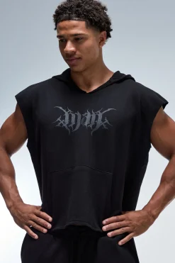 Sweat À Casynthétiqueche Sans Manches Boxy Col V Homme Active