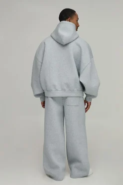 boohooMAN Sweat À Casynthétiqueche Scuba À Enfiler Avec Manches Chauve-souris<Homme Sweats À Capuche Et Sweatshirts|Sweats À Capuche Et Sweats