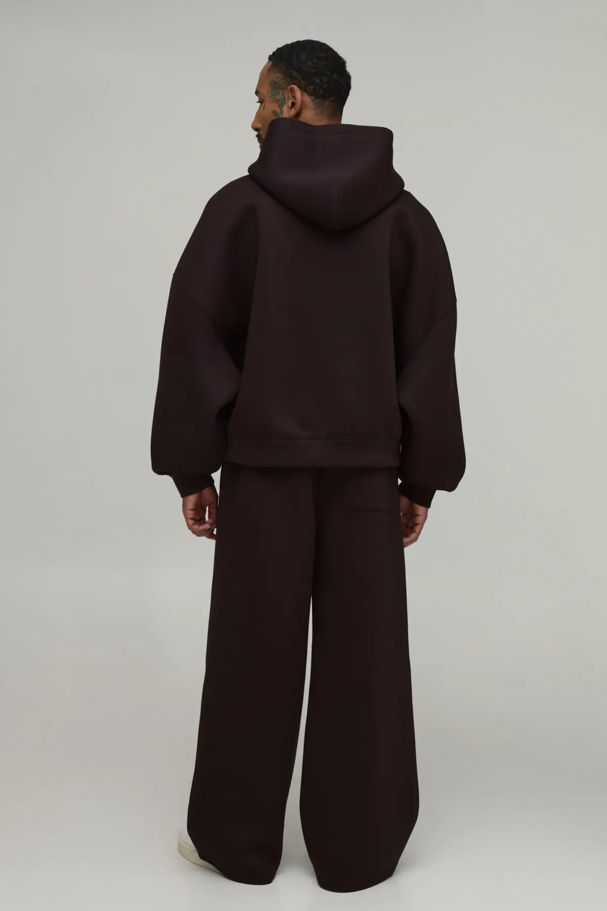 Sweat À Casynthétiqueche Scuba Oversize Coupe Boxy
