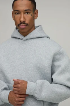 Sweat À Casynthétiqueche Scuba Zippé Coupe Boxy Oversize