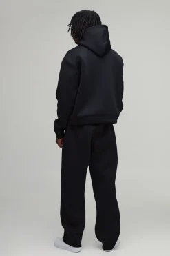 boohooMAN Sweat À Casynthétiqueche Scuba Collé Oversize Boxy Coupe Tall<Homme Tout Afficher|Sweats À Capuche Tall