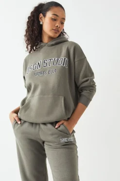 DSGN Studio Sweat à Casynthétiqueche Surdimensionné avec Appliqué<Femme Sweats À Capuche Et Sweats|Dsgn Studio