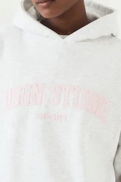 DSGN Studio Sweat à Casynthétiqueche Surdimensionné avec Appliqué<Femme Sweats À Capuche Et Sweatshirts|Dsgn Studio