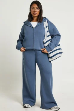 boohoo Sweat à Casynthétiqueche Surdimensionné Grande Taille avec Fermeture Éclair<Femme Sweats À Capuche Et Sweats|Sweats À Capuche Et Sweatshirts