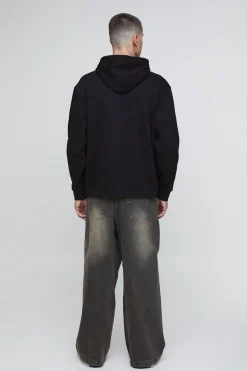 boohooMAN Sweat À Casynthétiqueche Surdimensionné Imprimé Licence Coca Cola Ice Cold<Homme Sweats À Capuche Et Sweatshirts|Sweats À Capuche Et Sweats