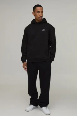 Sweat À Casynthétiqueche Surdimensionné Homme Imprimé Script Floral