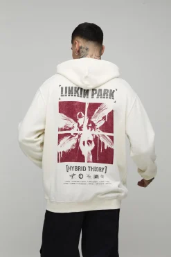 Sweat à Casynthétiqueche Tall Coupe Regular Imprimé Licence Linkin Park