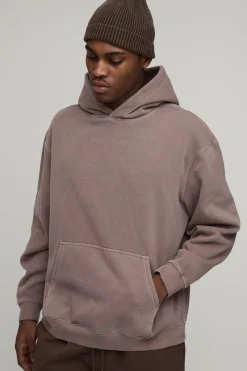 Sweat à Casynthétiqueche Western Imprimé Oversize Délavé