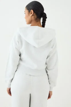 Sweat à casynthétiqueche zippé brodé Script DSGN Studio