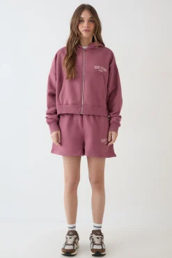 DSGN Studio Sweat À Casynthétiqueche Zippé Boxy Avec Appliqué Collégial<Femme Sweats À Capuche Et Sweats|Dsgn Studio