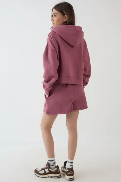 DSGN Studio Sweat À Casynthétiqueche Zippé Boxy Avec Appliqué Collégial<Femme Sweats À Capuche Et Sweats|Dsgn Studio