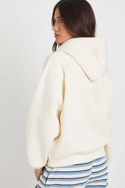 boohoo Sweat à Casynthétiqueche Zippé Coupe Ample avec Coutures Raglan<Femme Sweats À Capuche Et Sweats|Athleisure