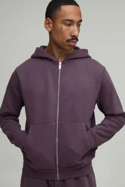 Sweat À Casynthétiqueche Zippé Coupe Regular Essential