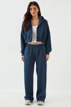 DSGN Studio Sweat à Casynthétiqueche Zippé Court et Ample<Femme Sweats À Capuche Et Sweats|Dsgn Studio