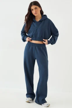 DSGN Studio Sweat à Casynthétiqueche Zippé Court et Ample<Femme Sweats À Capuche Et Sweats|Dsgn Studio