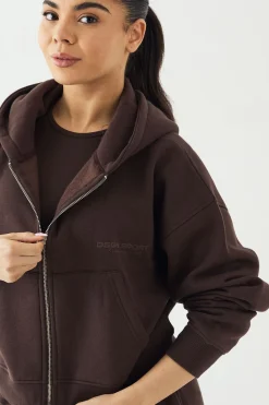 DSGN Studio Sweat à Casynthétiqueche Zippé Sport Training Club<Femme Sweats À Capuche Et Sweats|Dsgn Studio