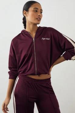 Sweat à casynthétiqueche zippé en tricot DSGN Studio