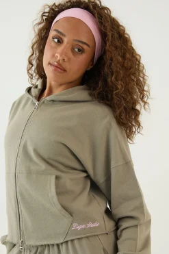DSGN Studio Sweat À Casynthétiqueche Zippé Léger<Femme Sweats À Capuche Et Sweats|Dsgn Studio