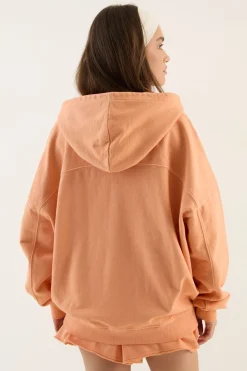 DSGN Studio Sweat À Casynthétiqueche Zippé Oversize Délavé Poids Lourd<Femme Sweats À Capuche Et Sweats|Dsgn Studio