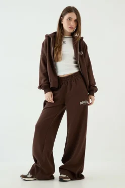DSGN Studio Sweat À Casynthétiqueche Zippé Oversize Imprimé Collegiate<Femme Sweats À Capuche Et Sweats|Dsgn Studio