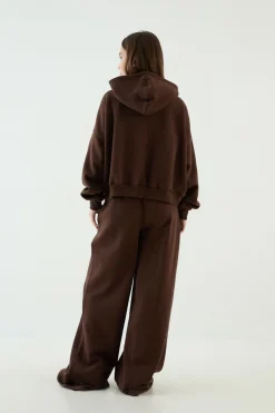 DSGN Studio Sweat À Casynthétiqueche Zippé Oversize Imprimé Collegiate<Femme Sweats À Capuche Et Sweats|Dsgn Studio