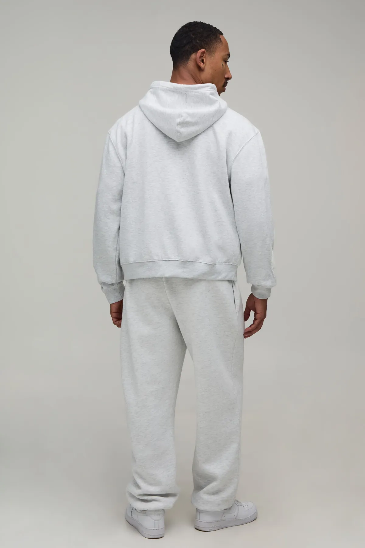 boohooMAN Sweat À Casynthétiqueche Zippé Oversize Coupe Boxy Imprimé Racing<Homme Sweats À Capuche Et Sweatshirts|Sweats À Capuche Grande Taille